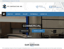 Tablet Screenshot of fpscontracting.com